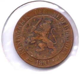 C - 2½ Cent 1881 (6) ZF