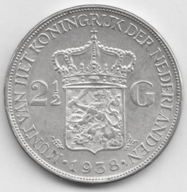 J - 2½ Gulden 1938 GH (2) UNC-