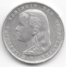 Koningin Wilhelmina - 1 Gulden