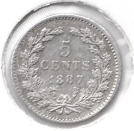 D - 5 Cent 1887 (1) FDC-