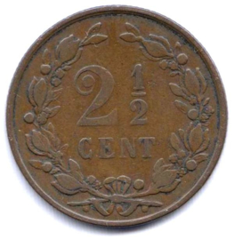 C - 2½ Cent 1884 (5) ZF+