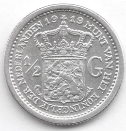 G - ½ Gulden 1919 (3) PR+