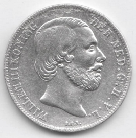 H - 1 Gulden 1863 (5) ZF+