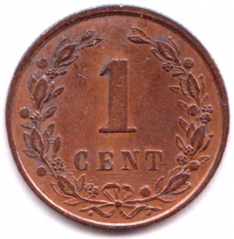 B - 1 Cent 1900 a (4) PR (rond)