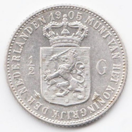 G - ½ Gulden 1905 (3) PR/PR+