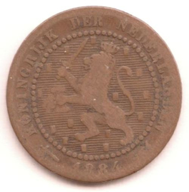 B - 1 cent 1884 (9) FR-