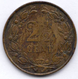 C - 2½ Cent 1880 (5) ZF+/PR-