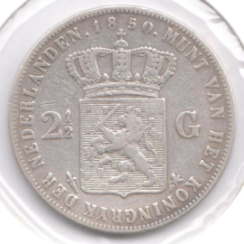 Koning Willem III - 2½ Gulden