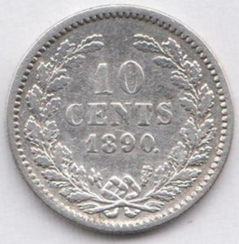E - 10 Cent 1890 (7) FR+/ZF-