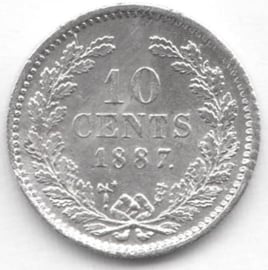 E - 10 Cent 1887 (2) UNC