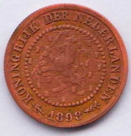 A - ½ Cent 1898 (6) ZF