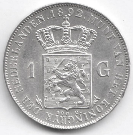 H - 1 Gulden 1892 (2) UNC-