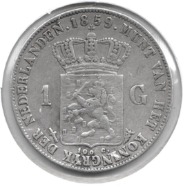 H - 1 Gulden 1859 (6) ZF
