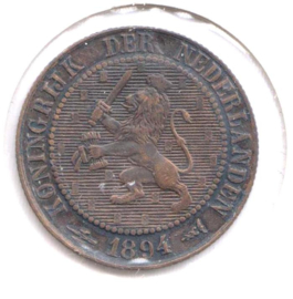 Koningin Wilhelmina - 2½ Cent