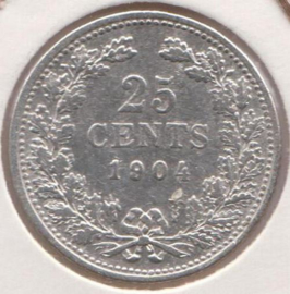 F - 25 Cent 1904 (5) ZF+