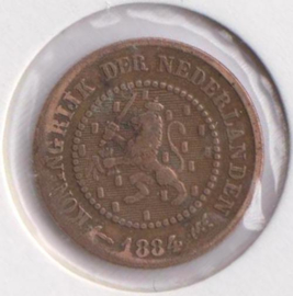 A - ½ Cent 1884 FR+