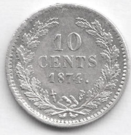 E - 10 Cent 1874 Klaver (4) PR