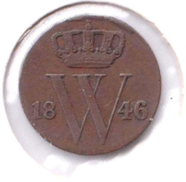 A - ½ Cent 1846 (6) ZF