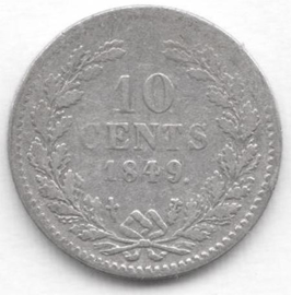 E - 10 cent 1849 a (8) FR