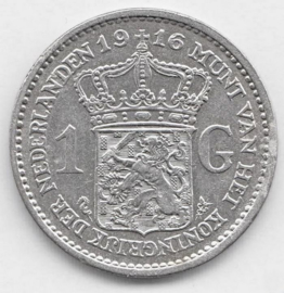 H - 1 Gulden 1916 (4) PR