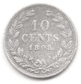 E - 10 Cent 1898 (7) FR+/ZF