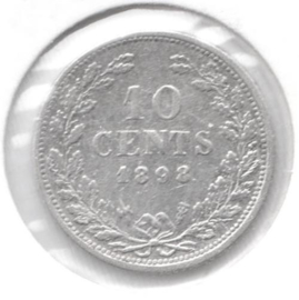 E - 10 Cent 1898 (7) FR+/ZF