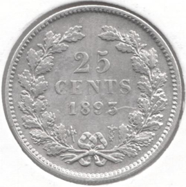 F - 25 Cent 1893 (5) ZF+