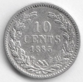 E - 10 Cent 1885 (6) ZF-/ZF