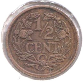 A - ½ Cent 1922 (5) PR-
