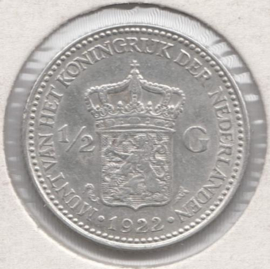 G - ½ gulden 1922 (4) PR