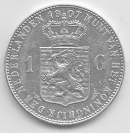 H - 1 Gulden 1907 (5) PR-