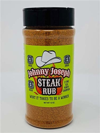 Johnny Joseph Steak Rub.