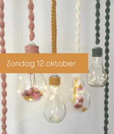P E E R T J E  van macrame zondag 12 oktober