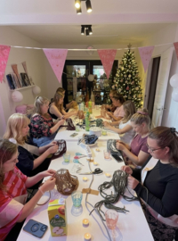 Kerstworkshop  L I C H T J E van Macrame Donderdag 17 december 19.00-21.30 uur