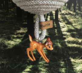 Klein Grijs Zilver met Bambi