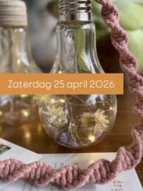 P E E R T J E  van macrame Zaterdag 25 april 2026