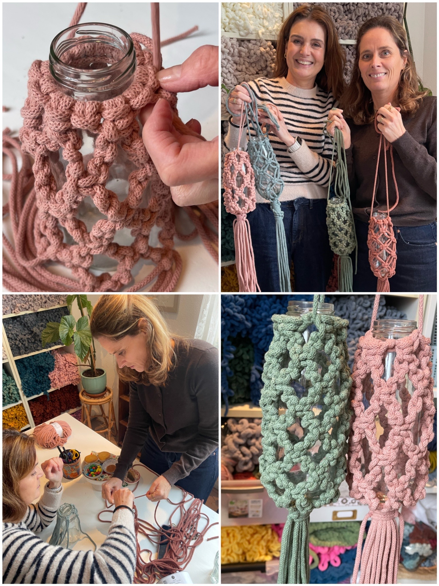 Macrame workshop Druiventuintje