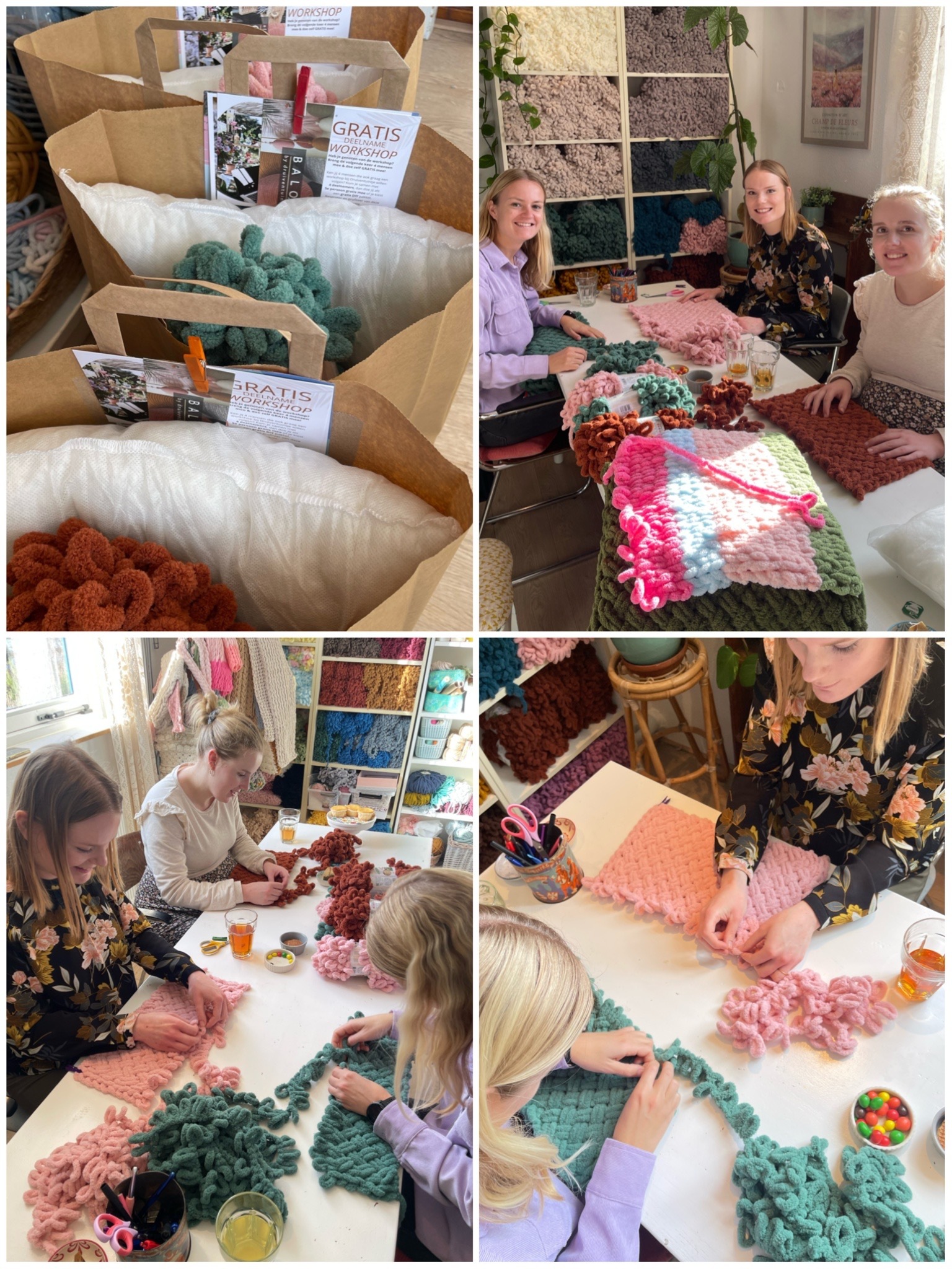 Breien alize puffy workshop 