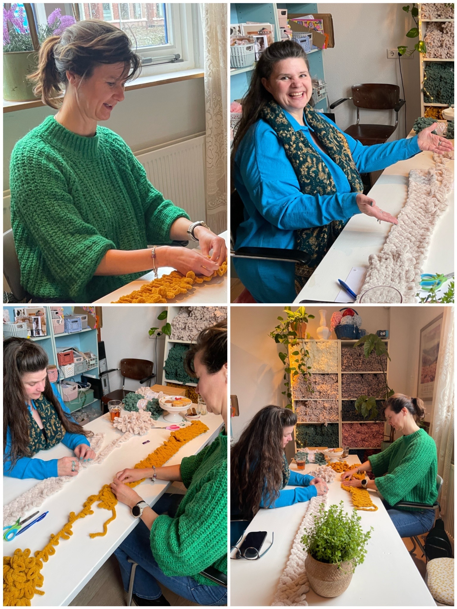 Alize puffy breien zonder naalden leren