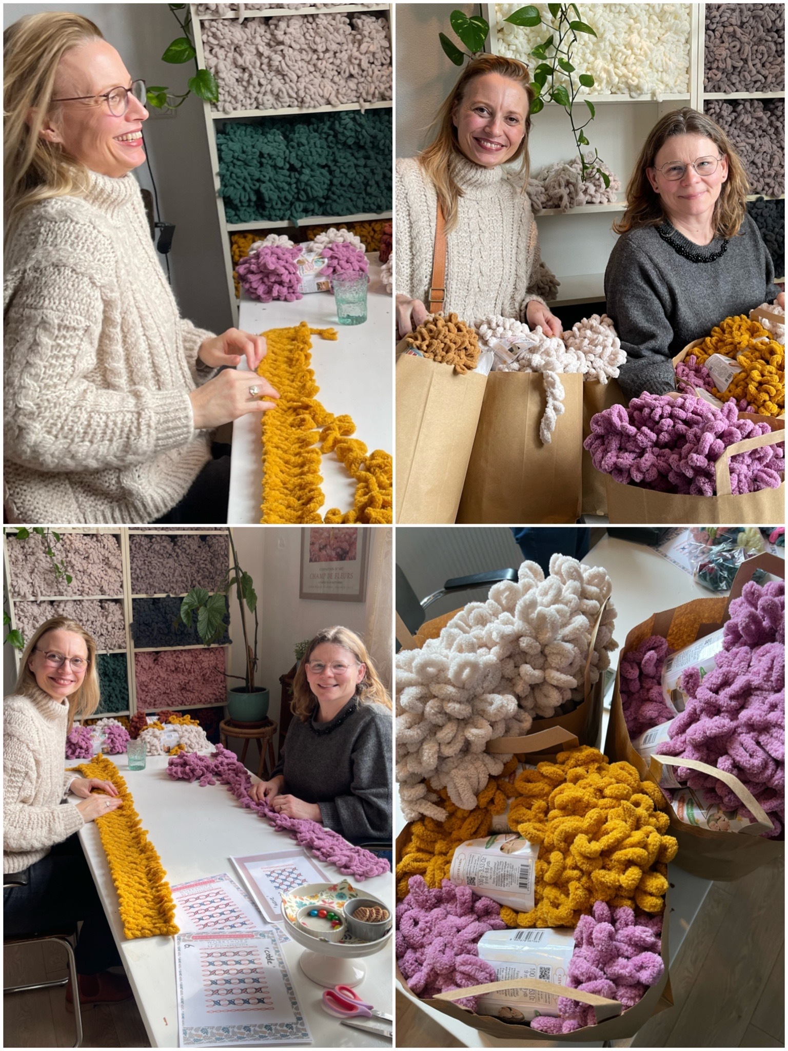 Alize puffy lusgaren workshop breien