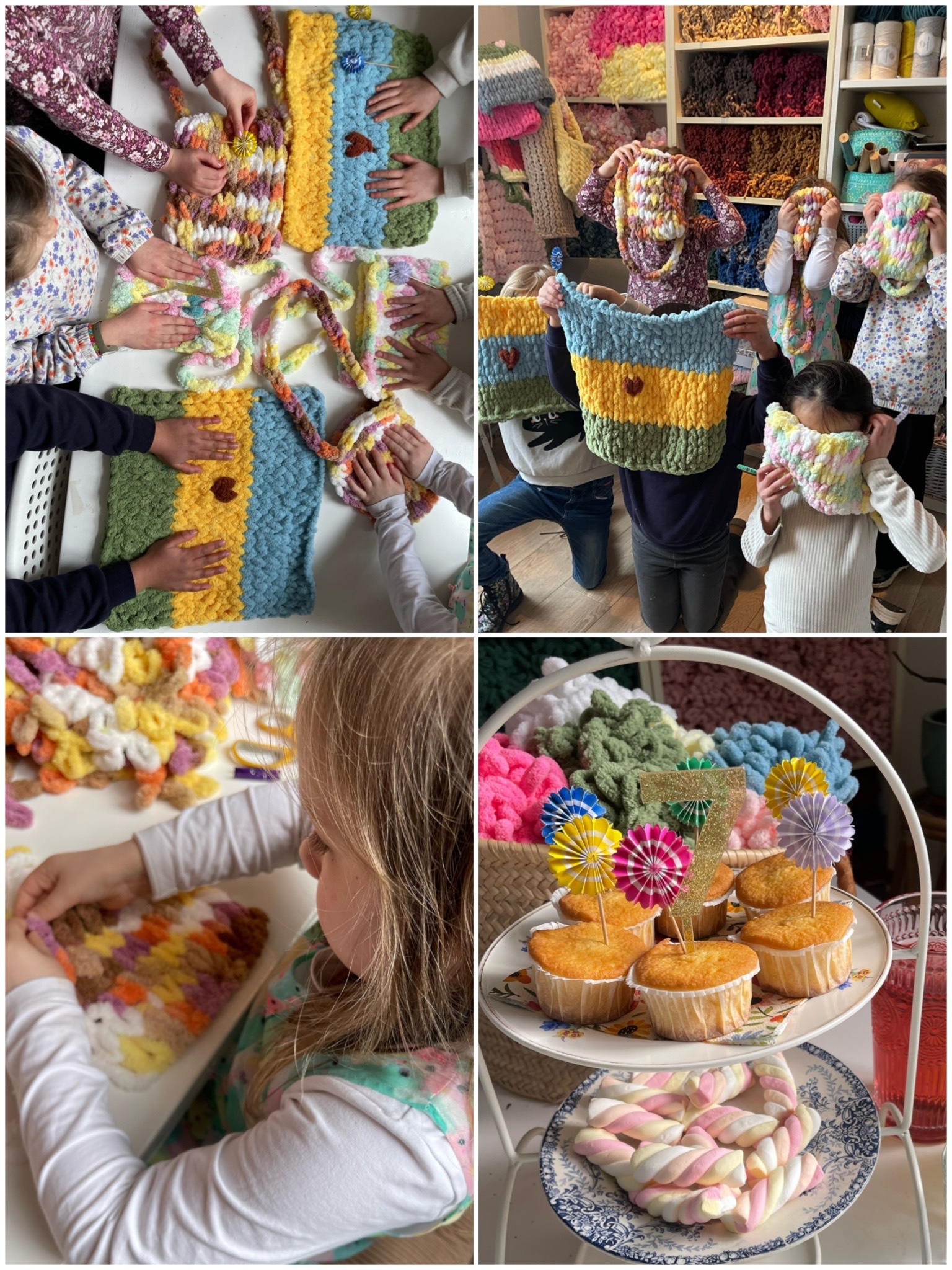 Kids breien workshop Alize Puffy