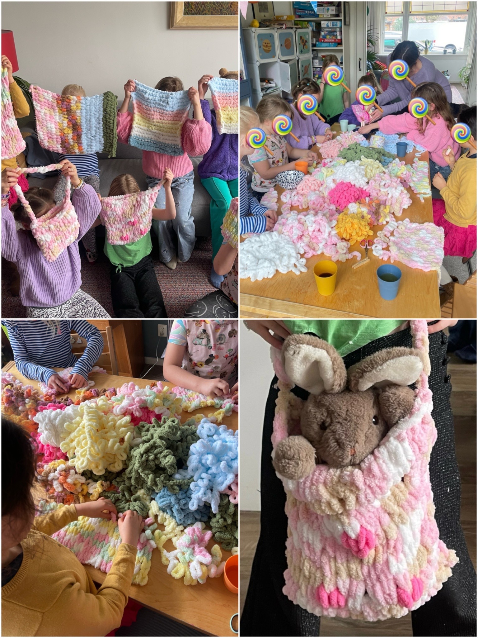 Alize puffy creatief feestje kids Leiden