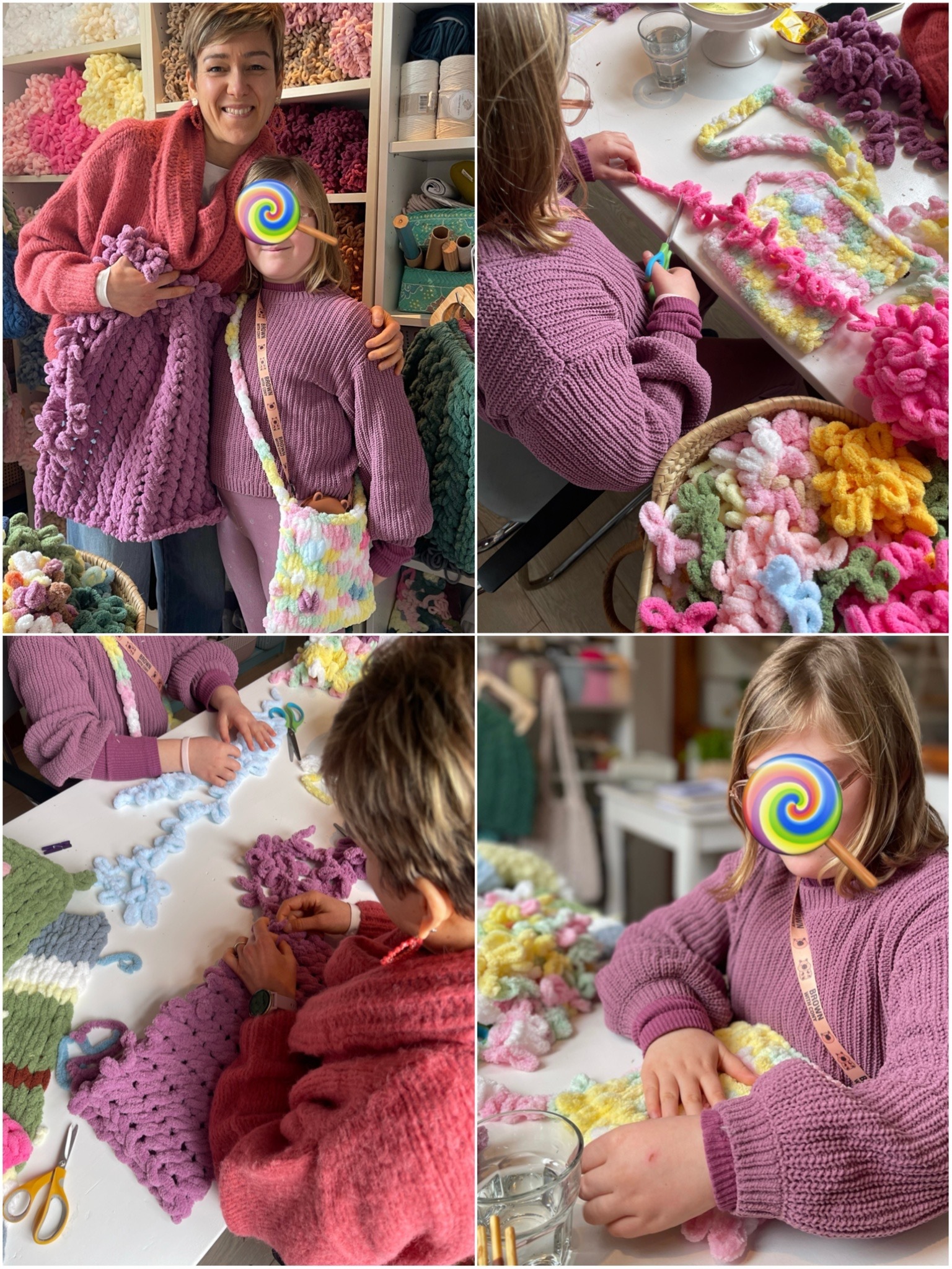 Moeder en dochter workshop creatief 