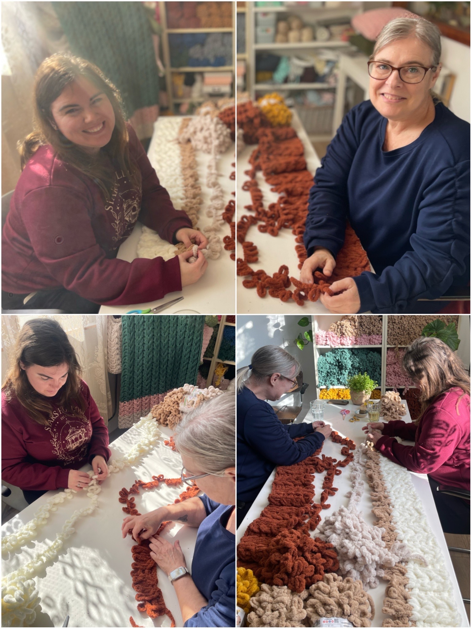 Alize puffy Druiventuintje workshop 