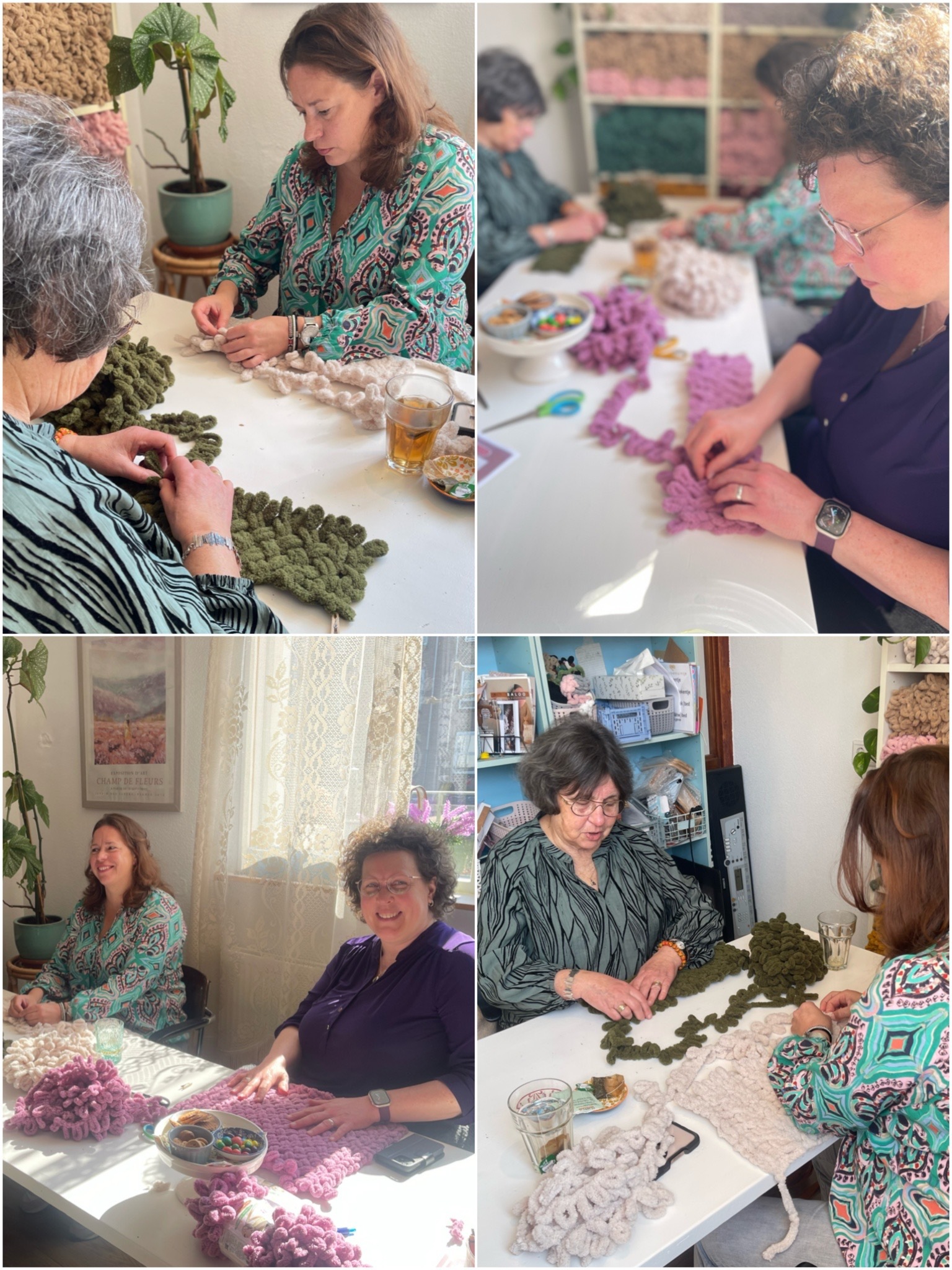 Alize puffy Druiventuintje workshop 