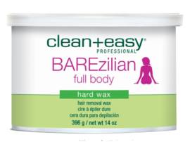 Clean and Easy BAREzilian pot hard wax