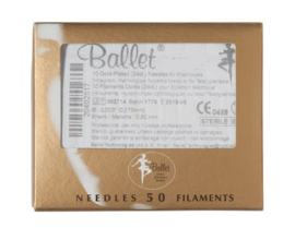 Ballet Naalden Goud  K2 "G"