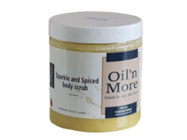 Oil 'n More sparkel and Spiced Scrub
