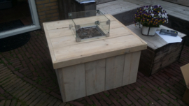 Vuurtafel Block vierkant 80x80x50