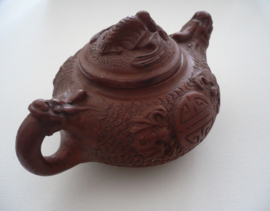 Chinees theepot, terracotta uit Yixing